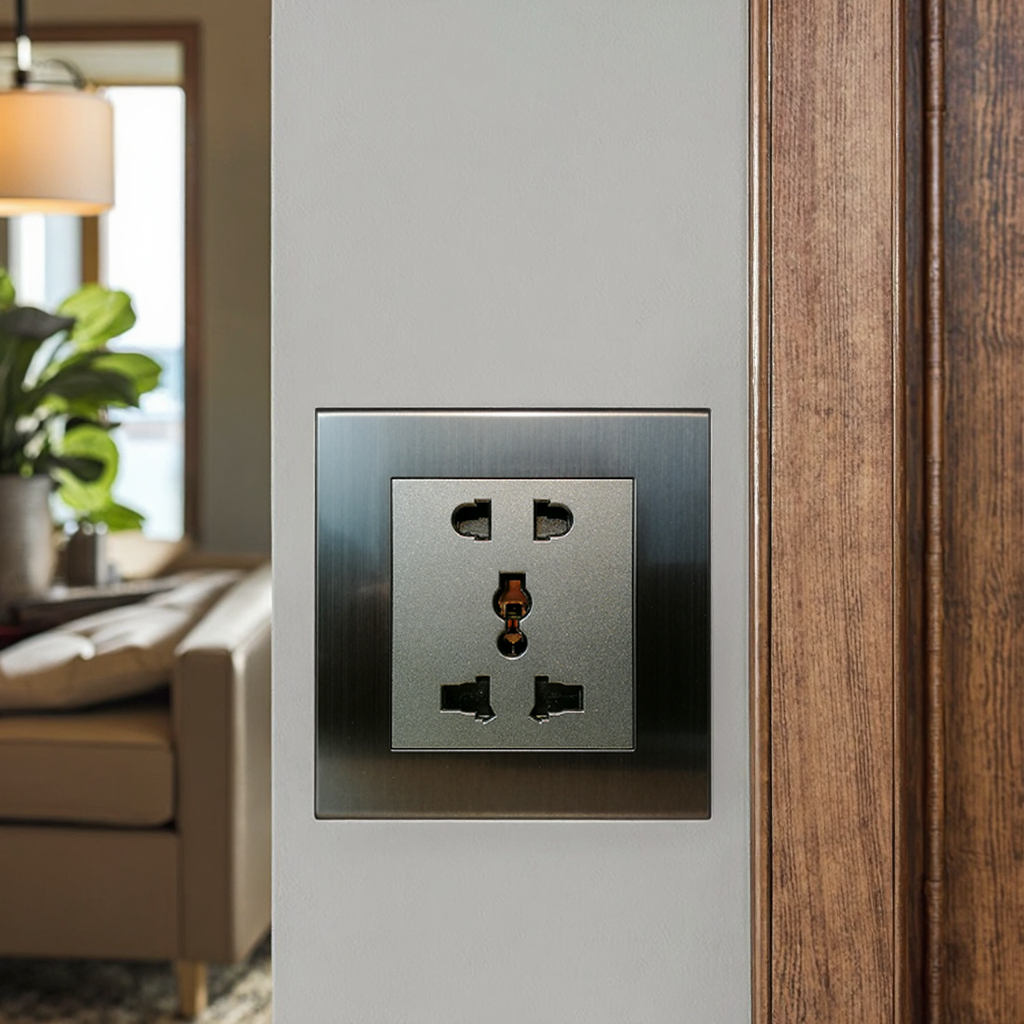 MGA 16A Schuko 2pin & 3pin <strong>Universal</strong> Reasonably Cheap Multifunction <strong>Socket</strong>