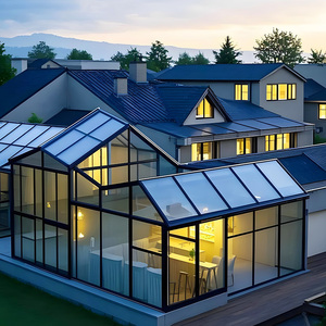 Cerramientos de Patio de Aluminio y Vidrio, Techos de Vidrio, Invernaderos, Casas de Cristal, Solárium Comercial de Aluminio, Solárium Exterior de Aluminio para 4 Estaciones - Product Image 1