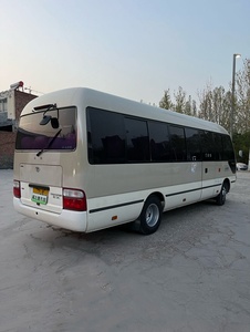 รถบัสมือสอง เบนซิน รถมินิบัส 20 ที่นั่ง พวงมาลัยซ้าย สำหรับการขนส่งสาธารณะ เกียร์ธรรมดา - Product Image 5