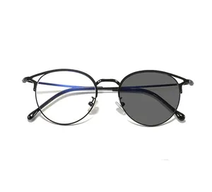 质优价廉的光致变色老花镜眼镜框防蓝光阻挡光致变色眼镜