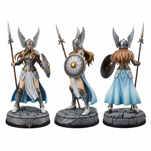 Statuetta Personalizzata in PVC 3D di Valkyria Chronicles, Modello da Collezione, Ornamento da Scrivania - Product Image 6