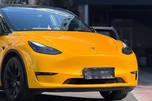 Rouleau de film vinyle PET jaune feuille de 1,52x15m, 7,5mil, haute brillance, auto-cicatrisant, pour covering automobile, vente en gros, direct usine - Product Image 3