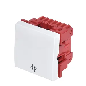 Manufacturer NEPCI 4 way light control rocker switch XJY-QB-05-10A/250V one gang power light switching module 45x45mm