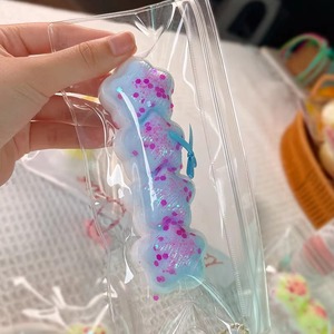 ของเล่นบีบลดความเครียดรูปแท่งครีมดาว บีบแล้วคืนรูปช้า ของเล่นนุ่มนิ่ม TPR สมจริง ของเล่นบีบ Taba Squishy น่ารัก ขายส่ง - Product Image 4