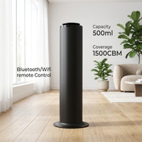 Diffuseur d'air commercial 2026 avec contrôle par application, fonctionnement sans eau et télécommande - Garantie 1 an