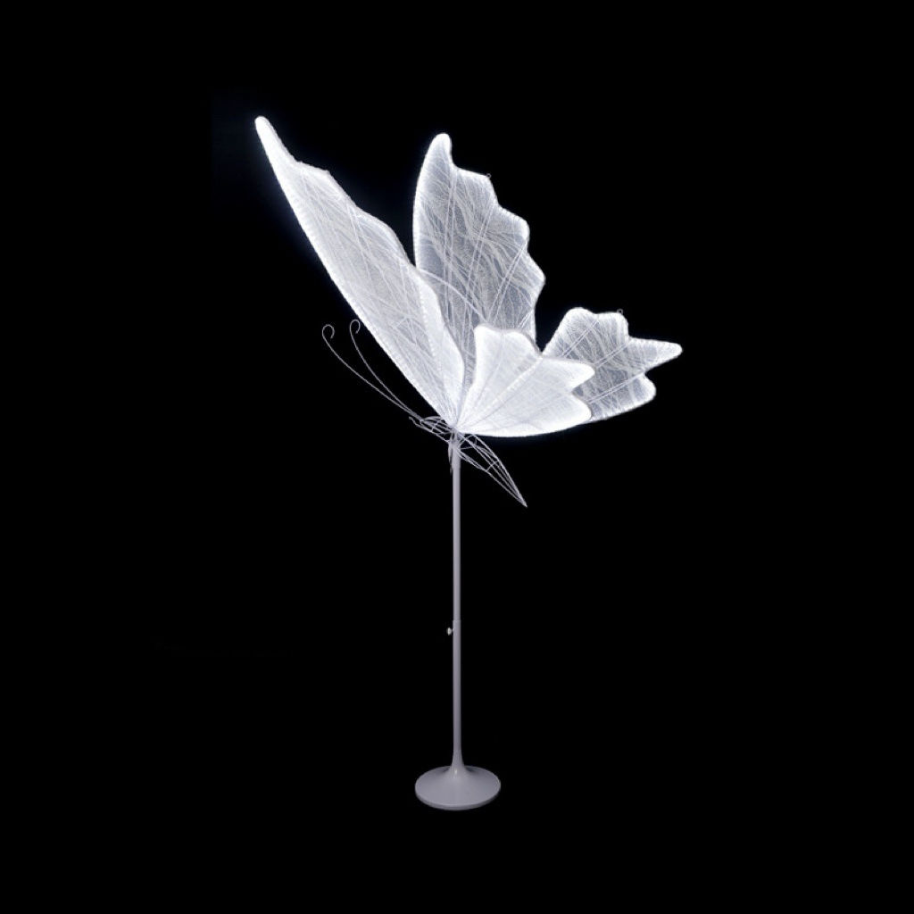 Lumière blanche avec socle