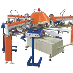 4 Colors Automatic Screen Printing Machine