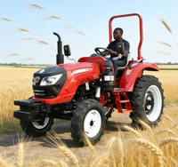 Mini tracteur agricole 4x4 compact, agile, fiable, efficace et polyvalent pour jardin et pelouse