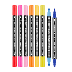 Marqueurs de peinture acrylique <span class=keywords><strong>extra</strong></span> fins 0,7 mm, 36 couleurs, pour toile, roche, bois, verre, céramique, bricolage, artisanat, fournitures artistiques, peinture - Product Image 1