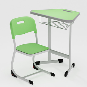 <strong>University</strong> Classroom Laboratory Workbench Hexagonal <strong>Table</strong> <strong>and</strong> <strong>Chair</strong> Set of School Furniture - Product Image 1