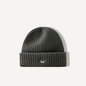 Autumn Winter Unisex <b>Wool</b> Knitted <b>Hat</b> Image Style Warm Ear Protection Trendy Jacquard Animal Print Common Travel <b>Beanies</b> - Product Image 5