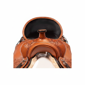 Sillín de placer occidental hecho a mano, asiento suave y cómodo, artesanía de cuero única, sillín de estilo inglés Ideal - Product Image 1
