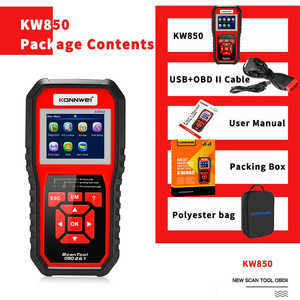 2025 Top konnwei nhà máy obdi2 escaner automotriz kw850 xe công cụ Chẩn đoán 16pin cầm tay xe <span class=keywords><strong>OBD2</strong></span> <span class=keywords><strong>Scanner</strong></span> cho tất cả 12V xe - Product Image 5