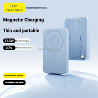Chargeur sans fil magnétique intelligent pour montre connectée avec support de charge rapide PD 22,5 W et batterie externe 10000 mAh