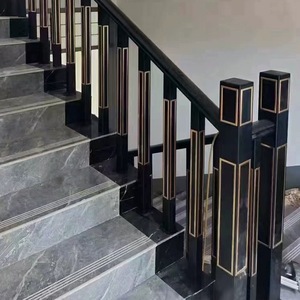 Giá tốt nhất tùy chỉnh trong nhà cầu thang lan can trang trí cầu thang lan can ngoài trời nhà ban công cầu thang lan can - Product Image 4