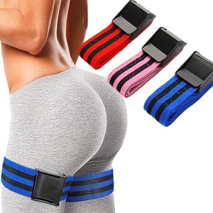 Fasce di restrizione del flusso sanguigno fasce di occlusione per <span class=keywords><strong>gambe</strong></span> elastiche <span class=keywords><strong>con</strong></span> fibbia per costruzione muscolare e polsini BFR pompa - Product Image 1