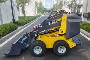 SLM S370 roda selip Steer <span class=keywords><strong>Loader</strong></span> kuning 1000kg 0.07m 180kg nilai beban 8.6KW Briggs mesin EPA Euro 5 garansi 1 tahun - Product Image 6