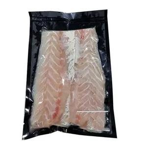 핫 세일 사용자 정의 로고 친환경 투명 식품 고기 포장 진공 가방