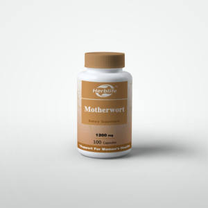 Vente chaude OEM - Personnalisable - Capsules d'agripaume - 1 200 mg de compléments naturels pour la ménopause pour femmes - Vegan, non OGM - Product Image 1