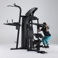 XOYOOU équipement de gymnastique 3 stations Mutli Fonction Station banc réglable Entraîneur complet Gym fitness exercice machine