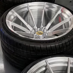 Rines XJ 5x112 5x120 5x114.3 de <span class=keywords><strong>17</strong></span> <span class=keywords><strong>a</strong></span> 24 Pulgadas, Cóncavos y Forjados, para Autos M2 M3 M4 E60 F10 E30 E46 - Product Image 3