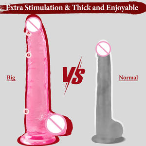 Gelance Großer 11,61-Zoll Dicker Silikon-Saugnapf-<span class=keywords><strong>Dildo</strong></span> mit Lebensechtem Hautgefühl Weich Rosa Wasserdicht für Frauen & Männer - Product Image 6