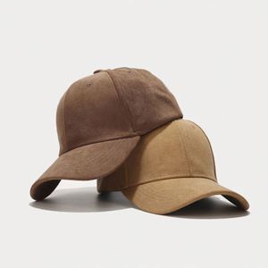 Casquette de baseball unisexe en suède vierge, nouvelle mode, style Dad Hat, Gorras, casquettes de sport personnalisables avec logo, vente en gros - Product Image 2