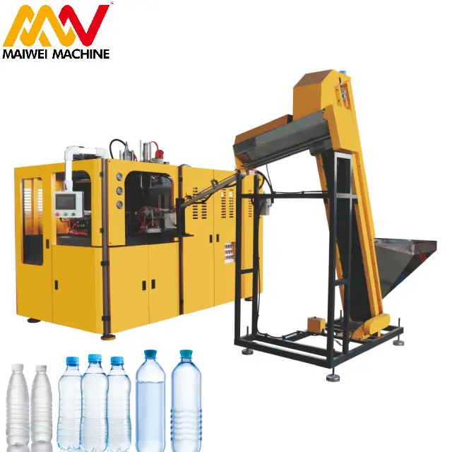 Fully Automatic 6 Cavities High Speed Plastic PET Bottle Making PET Blowing Machine