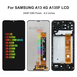 Écran de remplacement neuf IPARTS pour Samsung Galaxy <span class=keywords><strong>A13</strong></span> 4G SM-A135F SM-A135M A135U, écran tactile LCD avec cadre assemblé, testé - Product Image 3