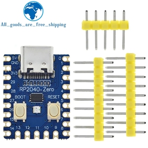 RP2040-Zero RP2040 para Raspberry Pi, Placa de Desarrollo Microcontrolador PICO, Procesador de Doble Núcleo Cortex <span class=keywords><strong>M0</strong></span>+, 2MB de Memoria Flash - Product Image 4