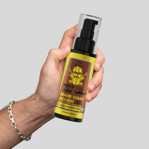 Belleza Limpieza <span class=keywords><strong>Barba</strong></span> Espuma Orgánica Lavado DE CARA Hombres Cuidado Champú y acondicionador Champú Limpieza Mousse - Product Image 6
