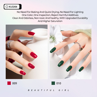 Kit de vernis à ongles à séchage rapide à base d'eau, non toxique, pelable, écologique, pour projets de beauté DIY à domicile, paillettes pour les rendez-vous quotidiens