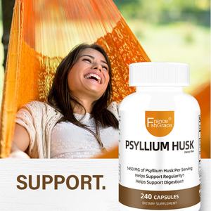 Cápsulas de Psyllium Husk en Oferta, Extractos de Plantas que Favorecen la Regularidad, la Salud Intestinal y la Salud Digestiva - Product Image 3