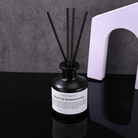 Diffuseur d'huiles essentielles en rotin élégant, bouteille d'aromathérapie, décoration intérieure, souvenir, cadeau, désodorisant
