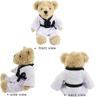 Taekwondo Ours en peluche Animal en peluche Arts Jouet en peluche Adorable Cadeau Présent Filles Garçons En Gros Karaté Ours En Peluche Jouet Enfant