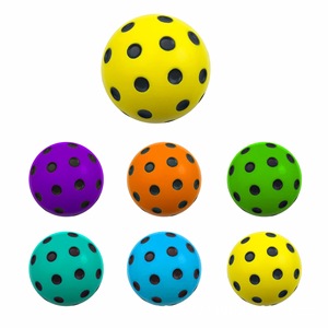 Бесшумный высококачественный мяч для пиклбола, тихий, прочный, с 40 отверстиями, вращающийся, профессиональный, быстрый, водонепроницаемый, из полиуретана, для занятий спортом в помещении и на улице - Product Image 2