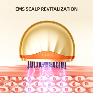 what does a vibrating facial massager do Electric Scalp Massager main image 0