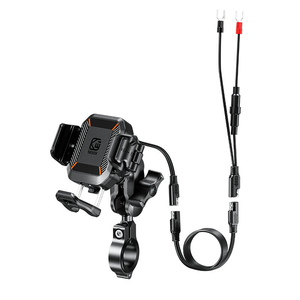Soporte para Teléfono de Motocicleta Kewig ODM, Conveniente para Llevar, Soporte para Teléfono Móvil de Bicicleta Eléctrica, Impermeable, con Cargador Inalámbrico y Tipo-C - Product Image 1
