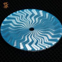Haute qualité Logo personnalisé cuivre bleu montre cadran Nh35 pièces luxe gravure guilloché 35mm blanc montre visage cadran fabricants