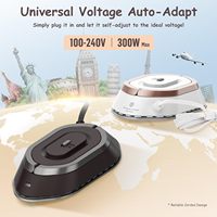 Mini fer à repasser électrique léger et défroisseur vapeur pour usage hôtelier, 400W, fer à repasser de voyage portable, tension universelle