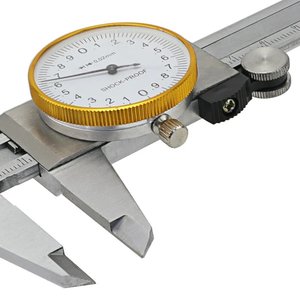 Biểu Tượng Tùy Chỉnh 150Mm 300Mm Quay Số <span class=keywords><strong>Caliper</strong></span> Với Con Lăn Ngón Tay Cái Chất Lượng Cao Bằng Thép Không Gỉ Quay Số <span class=keywords><strong>Caliper</strong></span> Cho Đo - Product Image 2