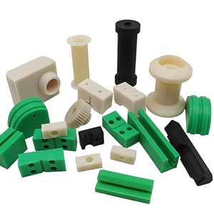 Bán buôn bán lẻ Độ chính xác cao độ dẻo dai cao công nghiệp Nylon phần nhựa hình tùy chỉnh PA <span class=keywords><strong>CNC</strong></span> phần cắt OEM/ODM - Product Image 1