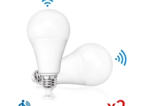Ampoule LED à détecteur de mouvement radar, allumage/extinction automatique, du crépuscule à l'aube, lumière intelligente E27 A60, ampoule sphérique pour couloir, escalier, garage