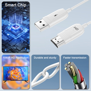 Nouveau câble <span class=keywords><strong>HDMI</strong></span> sans fil pour la mise en miroir, émetteur-récepteur, <span class=keywords><strong>adaptateur</strong></span>, <span class=keywords><strong>adaptateur</strong></span> de diffusion en continu sans fil pour smartphone/ordinateur portable/Win10 - Product Image 5