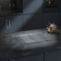 Plaques et moules de cuisson en acier inoxydable avec grilles et supports de refroidissement pour gâteaux - Sans revêtement