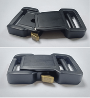 Boucle de ceinture tactique professionnelle en alliage d'aluminium à dégagement rapide pour ceintures de fitness et de sport