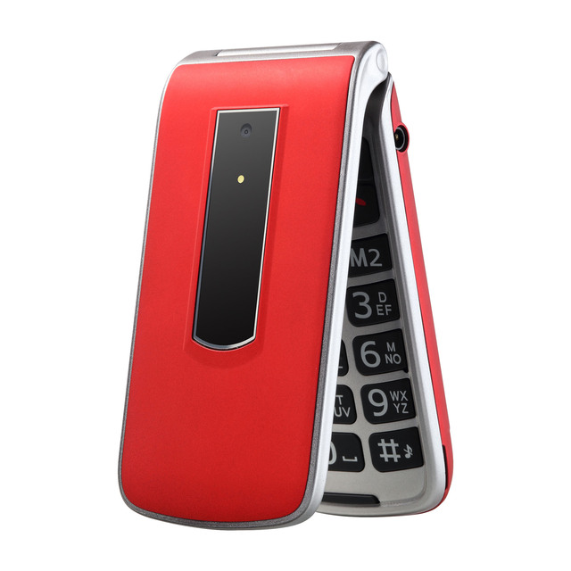 2024 4g Classic Flip Phone Unlocked Feature Phone Keypad Supports SOS Button