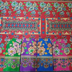2024 Batik tradizionale Bali musulmani spiaggia all'ingrosso tradizione 100gsm 110cm donne indonesiane Pareo Malaysia Sarong - Product Image 2