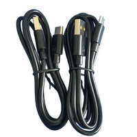 Câble de charge rapide USB-C 120W noir le moins cher, câble de données en PVC, type C 6A, charge super rapide pour téléphone portable