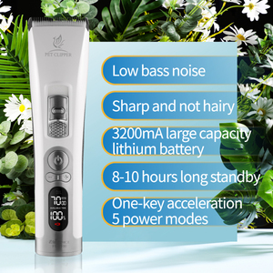Máquina de Afeitar para Perros Fenice Tijera Eléctrica Profesional para Mascotas Cabezal de Corte de Pelo Profesional para Tienda de Mascotas Cortapelos Profesional para Gatos y Teddy - Product Image 5
